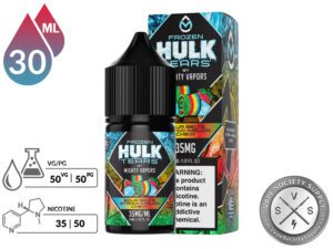 Frozen Sour Belts Straw-Melon Chew Hulk Tears Salt info