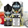 Frozen White Gummy Straw-Melon Chew HULK TEARS by MIGHTY VAPORS 100ml