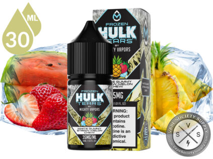 Frozen White Gummy Straw-Melon Chew Hulk Tears Salt