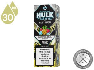 Frozen White Gummy Straw-Melon Chew Hulk Tears Salt box
