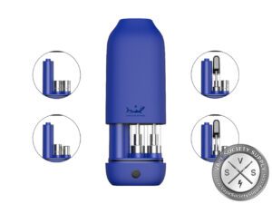 Hamilton Devices - Tombstone V2 650mAh Dual Carto Battery Blue (1)