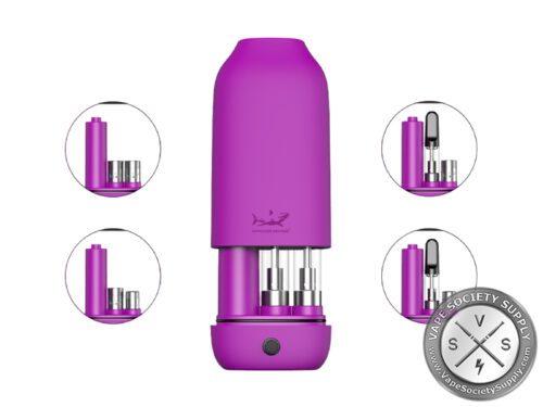 Hamilton Devices - Tombstone V2 650mAh Dual Carto Battery Purple (1)