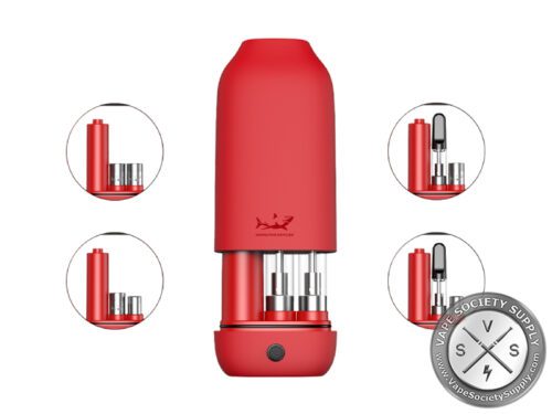 Hamilton Devices - Tombstone V2 650mAh Dual Carto Battery Red (1)