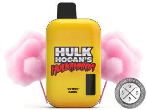 Hulk Hogan Hulkamania Disposable Vape - 8000 Puffs Cotton Candy