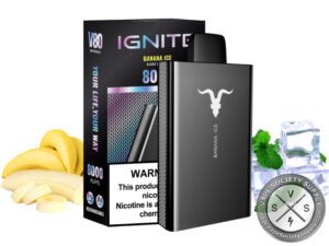 IGNITE V80 Disposable 8000 Puffs Banana Ice