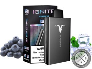 IGNITE V80 Disposable 8000 Puffs Blueberry Ice