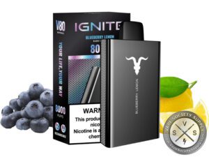 IGNITE V80 Disposable 8000 Puffs Blueberry Lemon