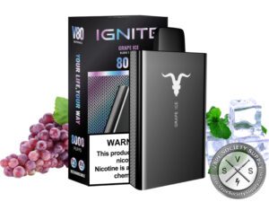 IGNITE V80 Disposable 8000 Puffs Grape Ice
