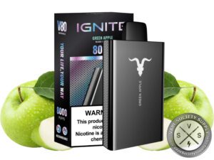 IGNITE V80 Disposable 8000 Puffs Green apple