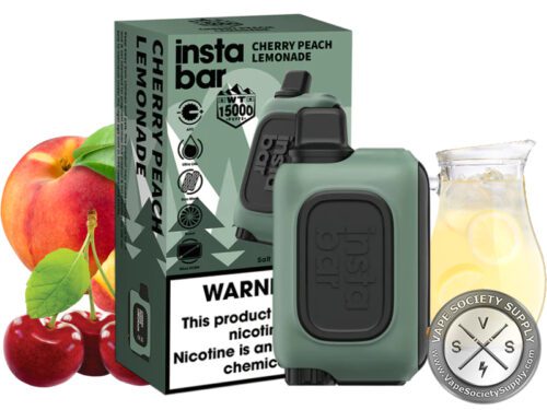 InstaBar WT15000 Puffs Cherry Peach Lemonade