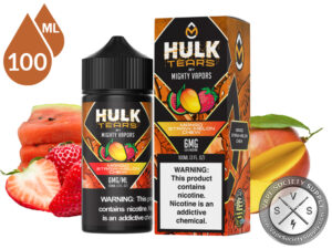 Mango Straw-Melon Chew HULK TEARS by MIGHTY VAPORS