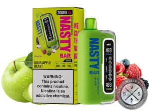 Nasty Bar XL DR20Ki Disposable Sour Apple Blast