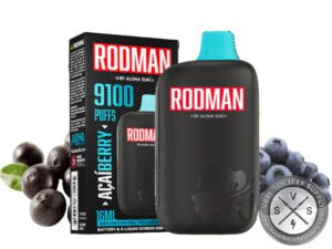 RODMAN By Aloha Sun 9100 Puffs Disposable Acai Berry