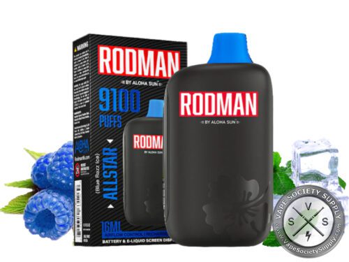 RODMAN By Aloha Sun 9100 Puffs Disposable All Star