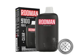 RODMAN By Aloha Sun 9100 Puffs Disposable Clear