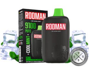 RODMAN By Aloha Sun 9100 Puffs Disposable Cool Mint