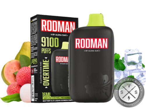 RODMAN By Aloha Sun 9100 Puffs Disposable Overtime