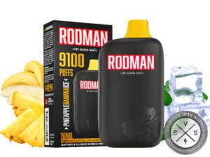 RODMAN By Aloha Sun 9100 Puffs Disposable Pineapple Banana Ice