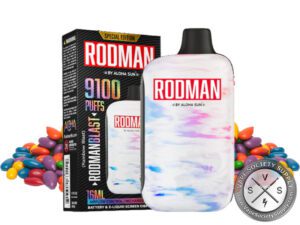 RODMAN By Aloha Sun 9100 Puffs Disposable Rainbow Blast