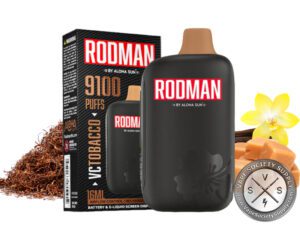 RODMAN By Aloha Sun 9100 Puffs Disposable VC Tobacco