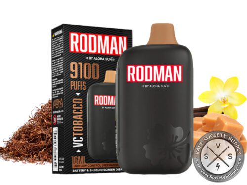 RODMAN By Aloha Sun 9100 Puffs Disposable VC Tobacco
