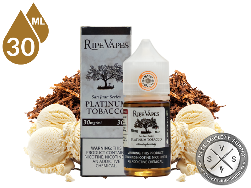 San Juan Platinum Ripe Vapes Handcrafted Saltz