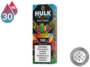 Sour Belts Straw-Melon Chew Hulk Tears Salt box
