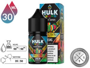 Sour Belts Straw-Melon Chew Hulk Tears Salt info