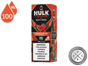 Watermelon Straw-Melon Chew HULK TEARS by MIGHTY VAPORS box