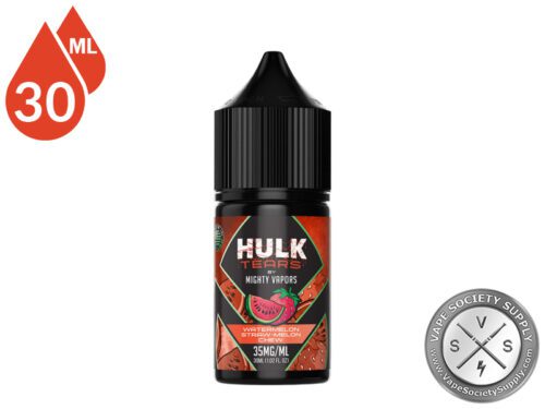 Watermelon Straw-Melon Chew Hulk Tears Salt bottle