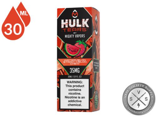 Watermelon Straw-Melon Chew Hulk Tears Salt box