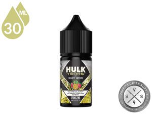 White Gummy Straw-Melon Chew Hulk Tears Salt bottle