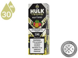 White Gummy Straw-Melon Chew Hulk Tears Salt box