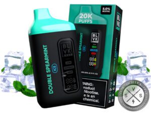 BLVK BAR 20000 PUFF Double Spearmint Ice