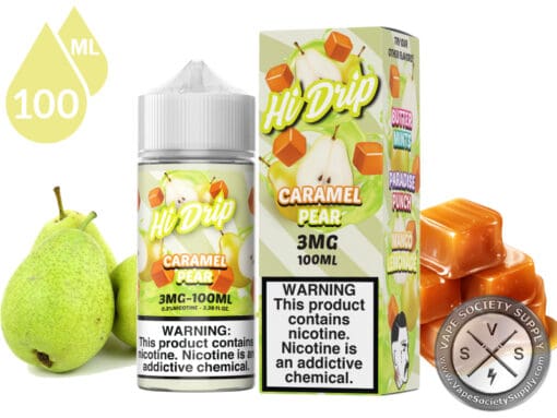 Caramel Pear HI DRIP E-Liquids