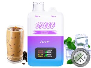 iJoy SD22000 Puffs Disposable With Double Tank Colombian Coffee Ice