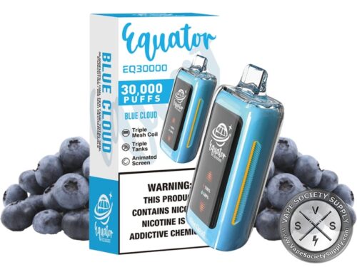 Equator EQ30000 Puffs Disposable Blue Cloud