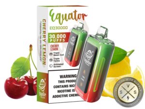 Equator EQ30000 Puffs Disposable Cherry Lemon