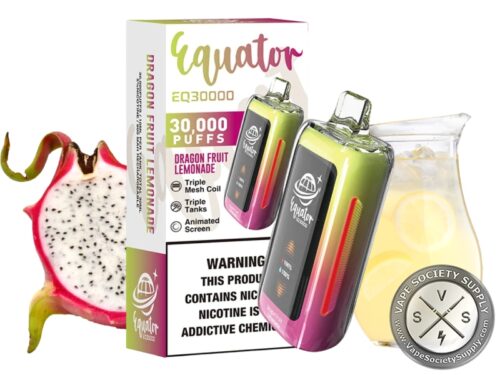 Equator EQ30000 Puffs Disposable Dragon Fruit Lemonade