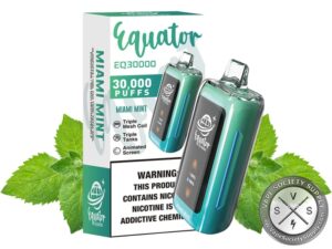Equator EQ30000 Puffs Disposable Miami Mint