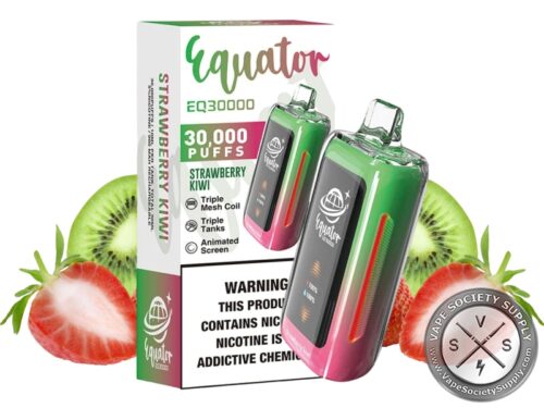 Equator EQ30000 Puffs Disposable Strawberry Kiwi