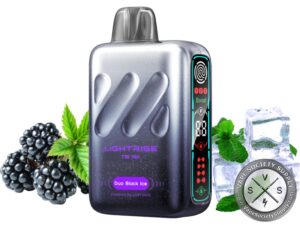 Lost Vape Lightrise TB 18K Vape Disposable Duo Black Ice