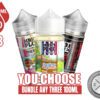 MRKT PLCE Vape Juice Bundle 3 100ml (300ml)