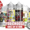MRKT PLCE Vape Juice Bundle 6 100ml (600ml)