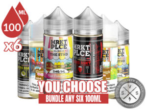 MRKT PLCE Vape Juice Bundle 6 100ml (600ml)