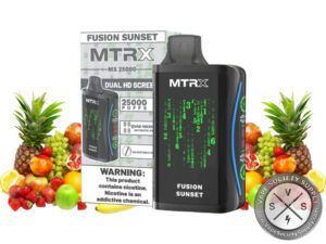 MTRX MX 25000 Puff Vape Disposable Fusion Sunset
