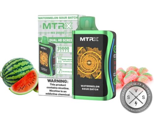 MTRX MX 25000 Puff Vape Disposable Watermelon Sour Patch
