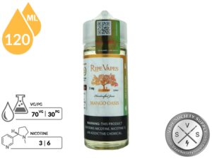 Mango Oasis RIPE VAPES E-Liquid info
