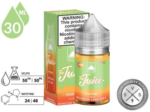 Peach Pear JUICE MONSTER SALTS (2)