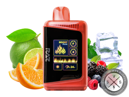 RAZ DC25000 Disposable Vape _ 25k Puffs Orange Berry Lime Ice